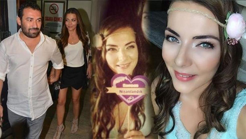 Burcu Kara ile Fırat Parlak nişanlandı