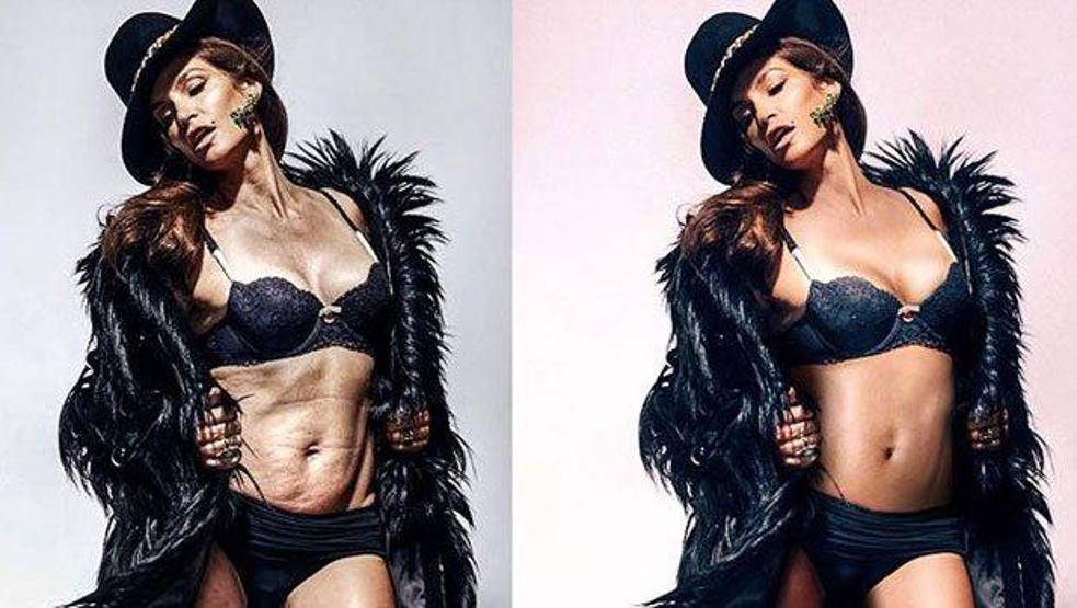 Cindy Crawford o poz hakkında ilk kez konuştu