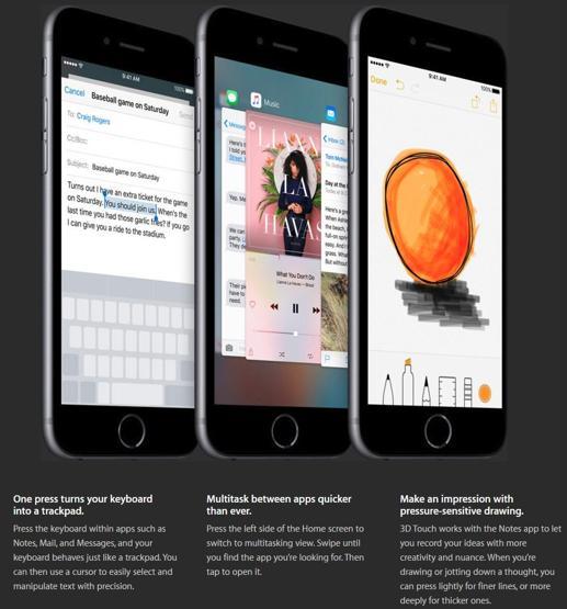 3D Touch destekli uygulamalar