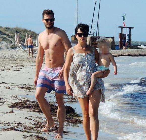 Jamie Dornan tatilde