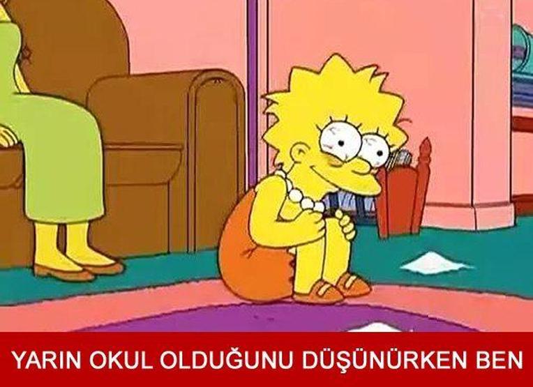 Eyvah okullar açıldı capsleri