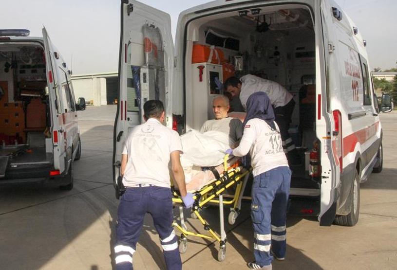 Yaralı hacılar böyle getirildi