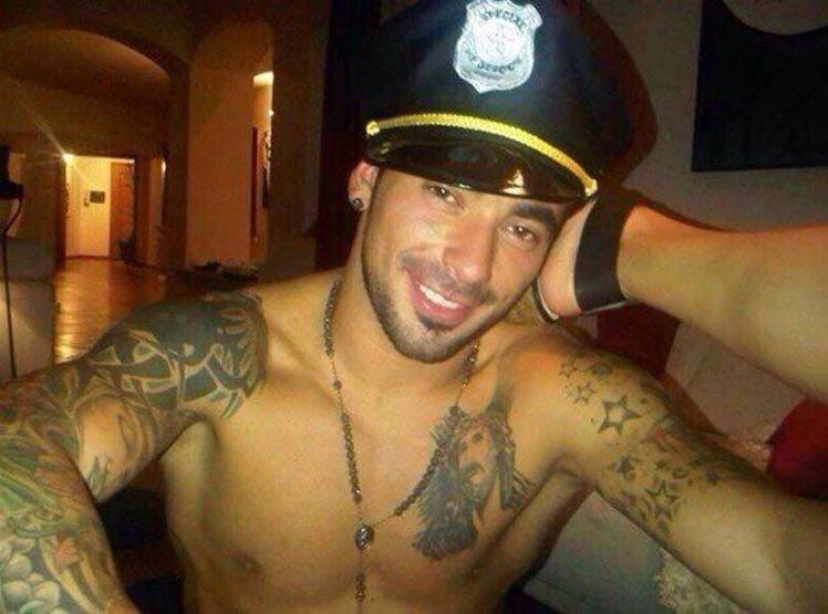 Ezequiel Lavezzi tangalı yakalandı