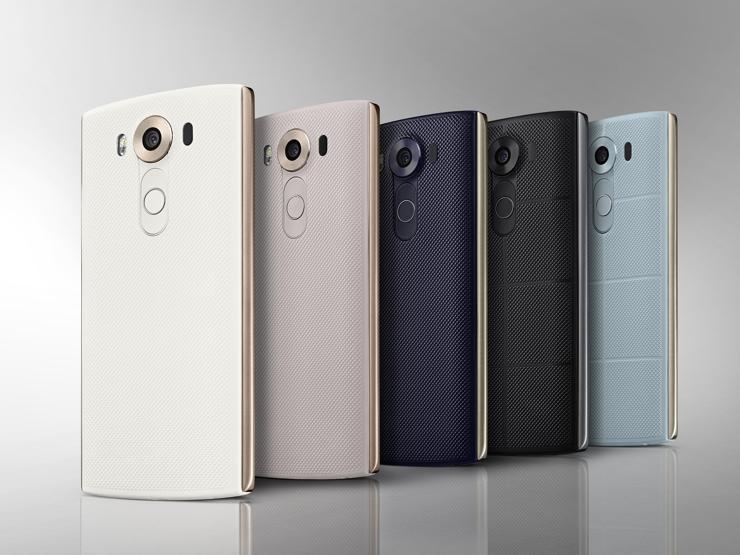 LGden çift ön kameralı iki ekranlı telefon: V10