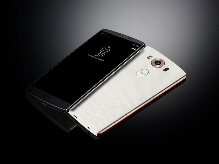 LGden çift ön kameralı iki ekranlı telefon: V10