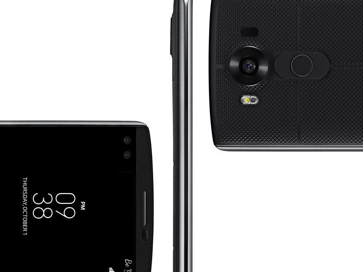 LGden çift ön kameralı iki ekranlı telefon: V10