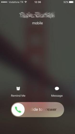 iPhoneda neden iki farklı arama cevaplama ekranı çıkıyor