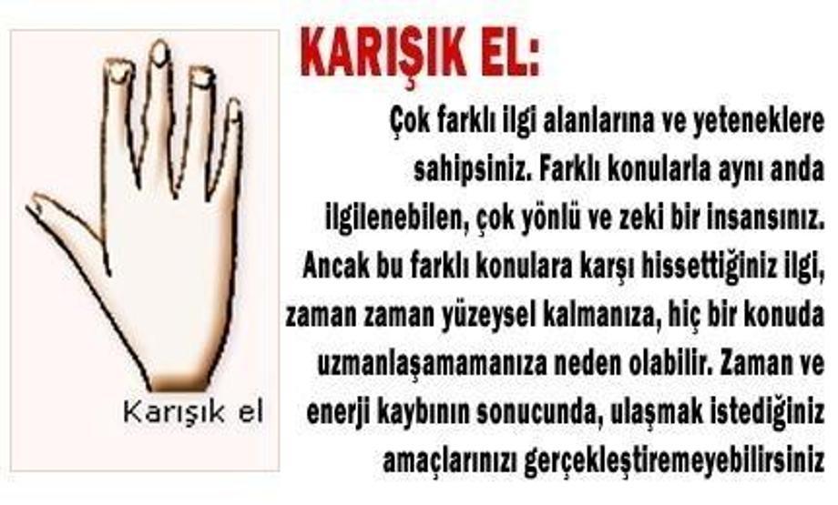 El şekliniz karakterinizi ele veriyor
