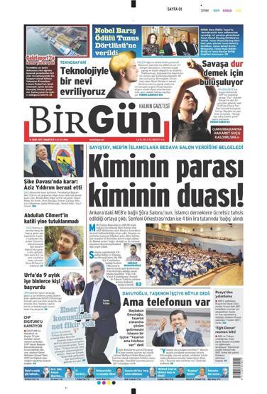 Gazete manşetleri (10.Ekim.2015)