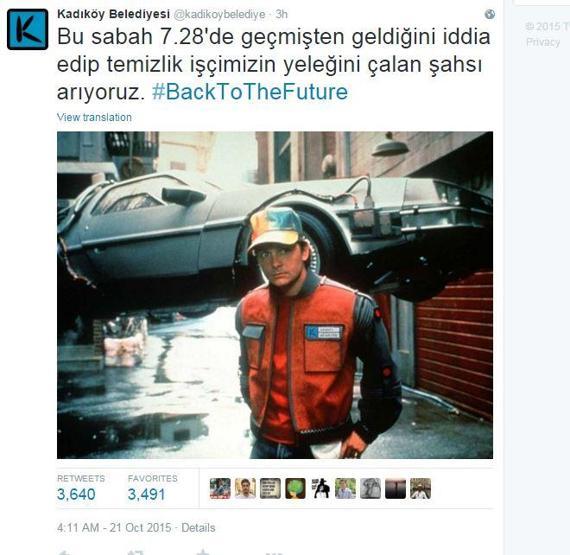 Geleceğe Dönüş Gününü markalar da fırsata çevirdi
