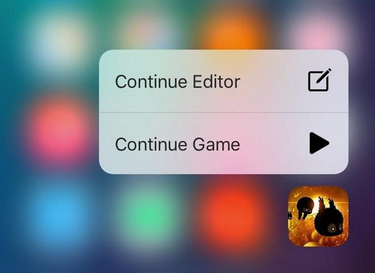 3D Touch kullanan uygulamalar