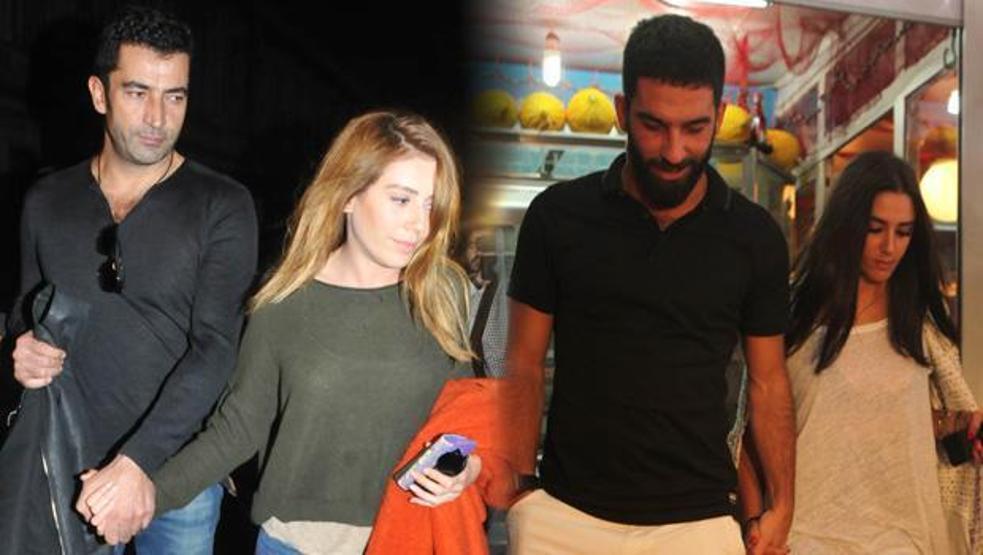 Arda Turan ile Sinem Kobal aynı mekanda