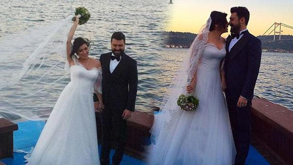 Bülent Emrah Parlak ve Burcu Gönder evlendi