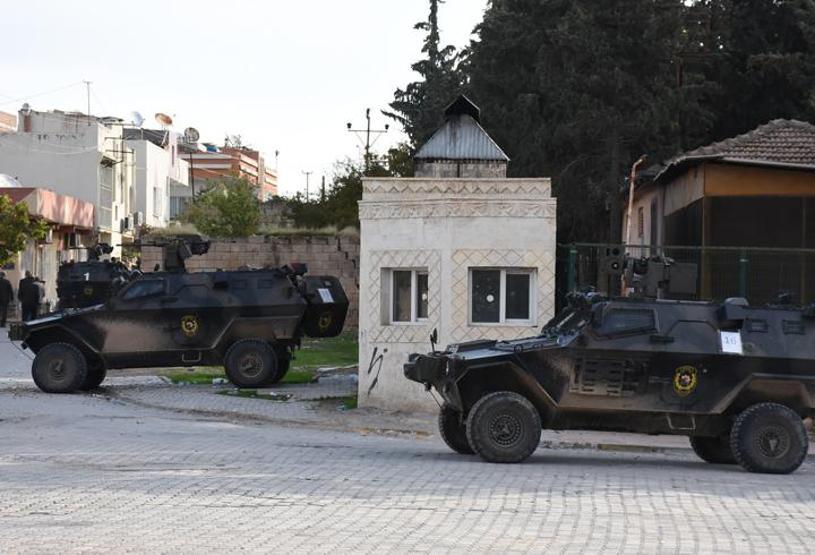 Yasağın ardından Nusaybinde çatışmanın izleri