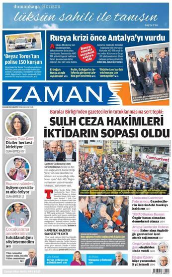 Gazete manşetleri (28.11.2015)
