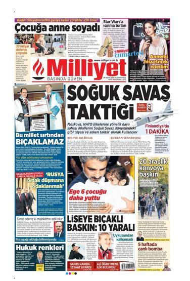 Gazete manşetleri (28.11.2015)