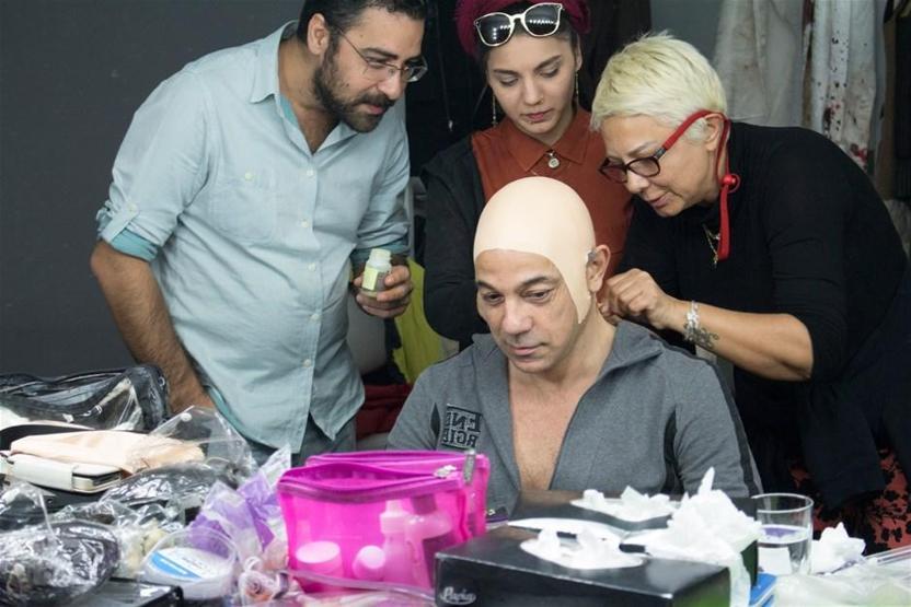 Kerem Alışık tanınmaz halde
