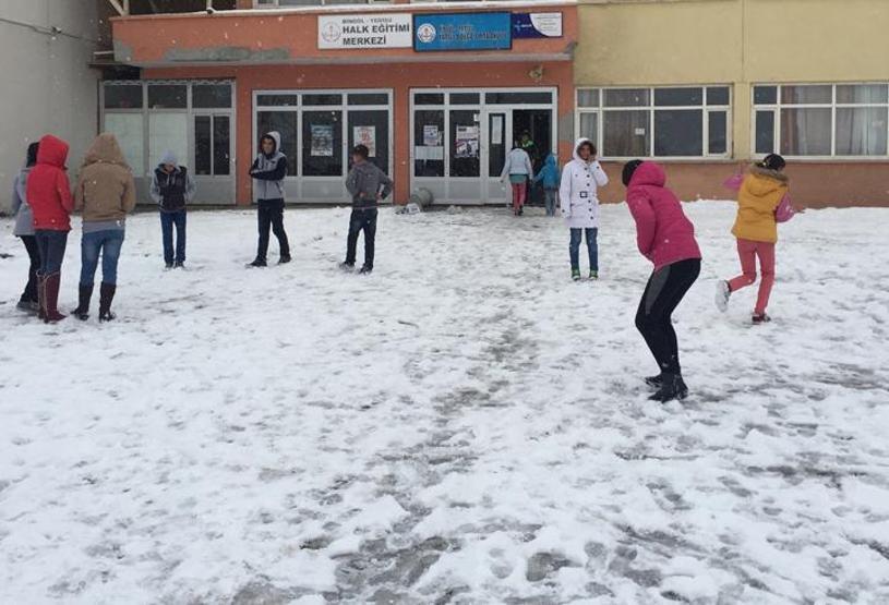 Anadolu kar altında