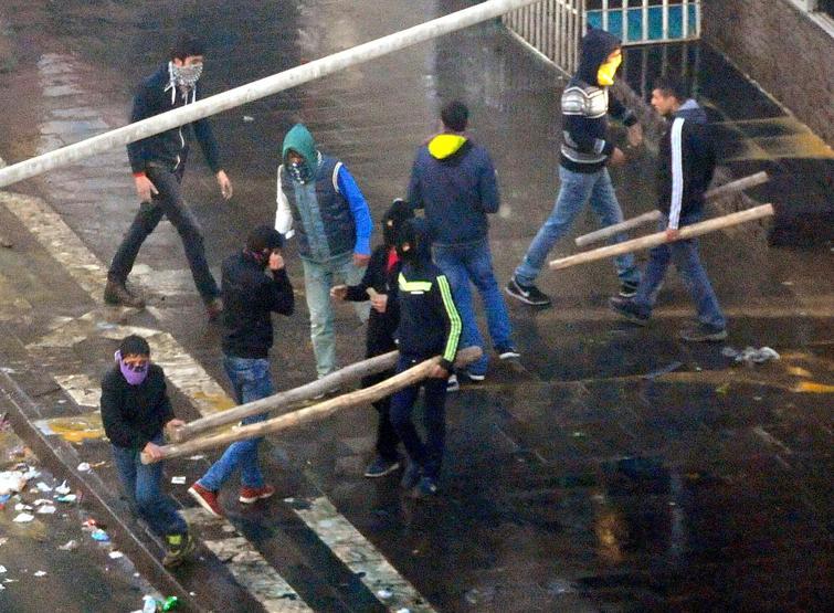 Diyarbakırdaki HDP yürüyüşünde olaylar çıktı