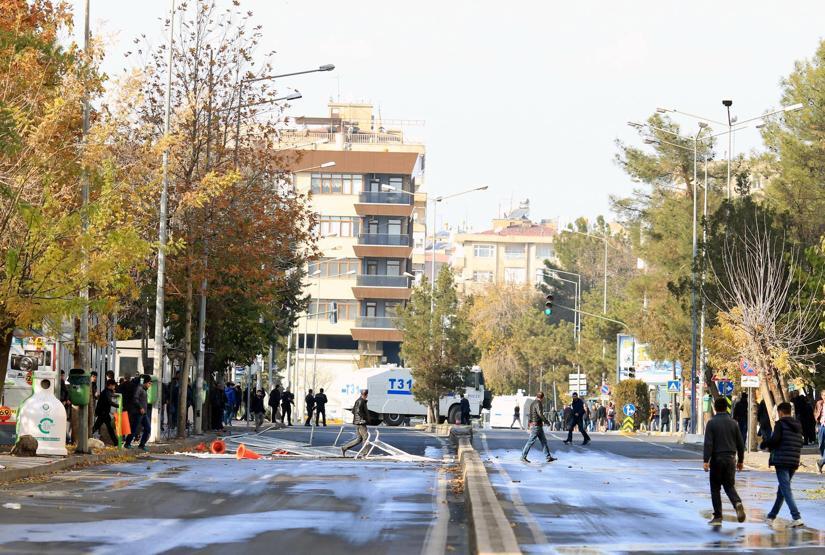 Diyarbakırdaki HDP yürüyüşünde olaylar çıktı