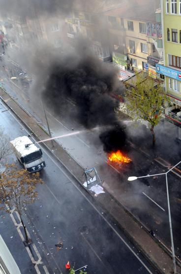 Diyarbakırdaki HDP yürüyüşünde olaylar çıktı