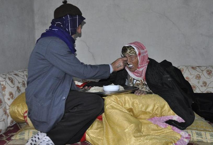 101 yaşında 1 kere doktora gitti