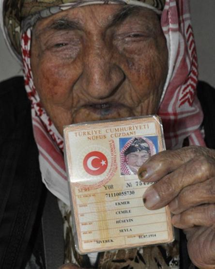 101 yaşında 1 kere doktora gitti