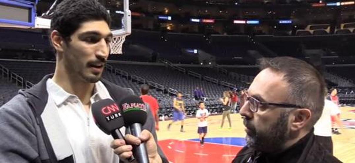 Enes Kanter o tweeti için özür diledi