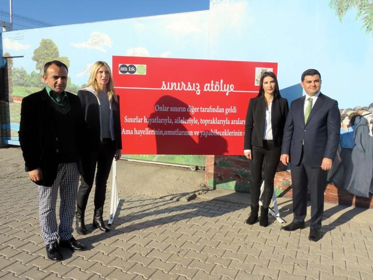 Suriyeli kadınların ürettikleri Sınırsız Atölyede satılacak