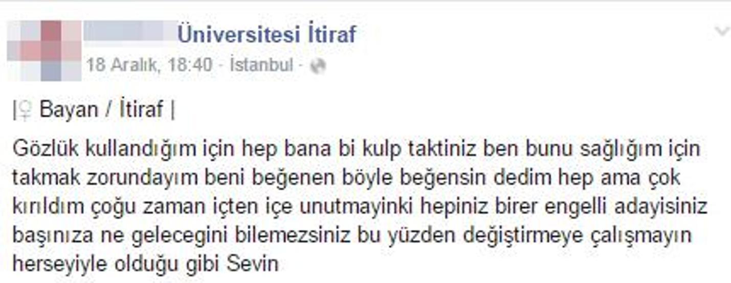 Facebook itiraf sayfaları üniversitelilerin gözdesi