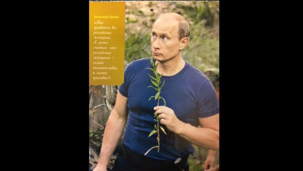 Vladimir Putin 2016 takvimi yayınlandı