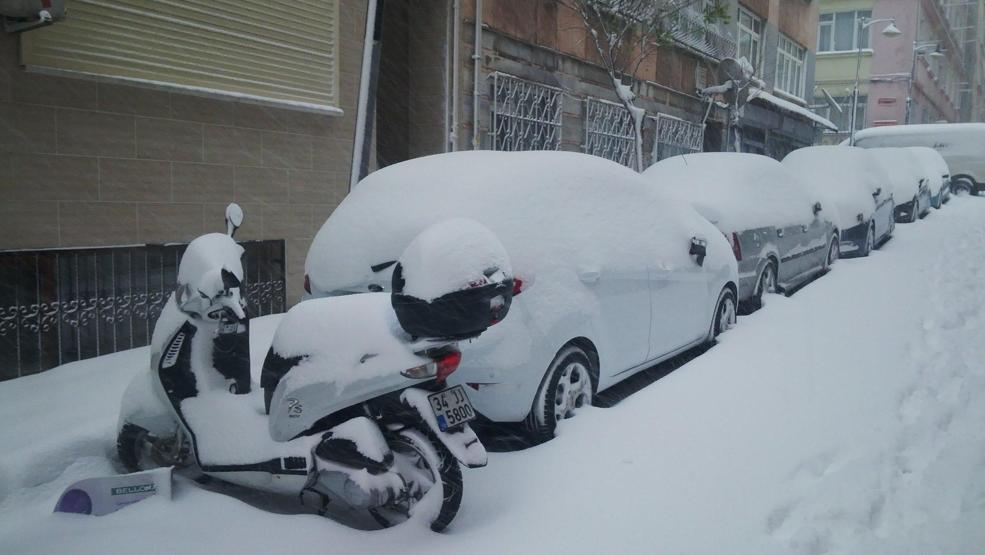 İstanbulda kar esareti