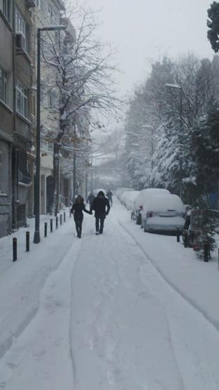 İstanbulda kar esareti
