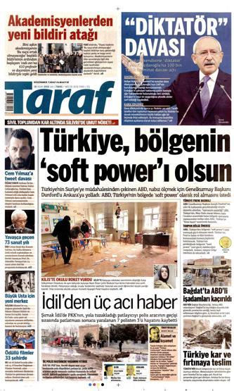 Gazete manşetleri (19 Ocak 2016)