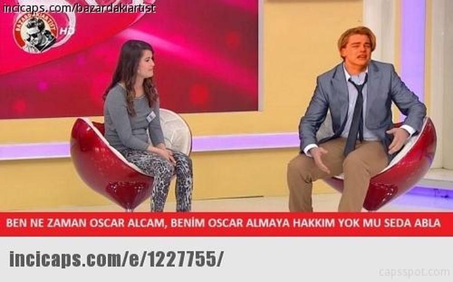 Leonardo DiCaprioya Oscar yok capsleri