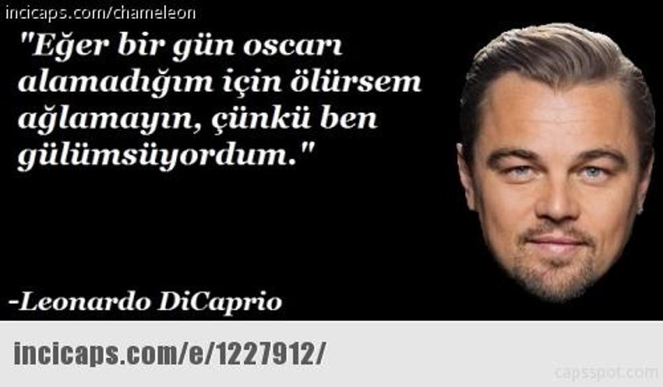 Leonardo DiCaprioya Oscar yok capsleri