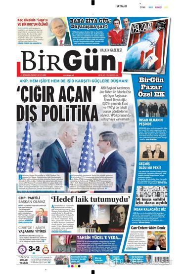 Gazete manşetleri (24 Ocak 2016)