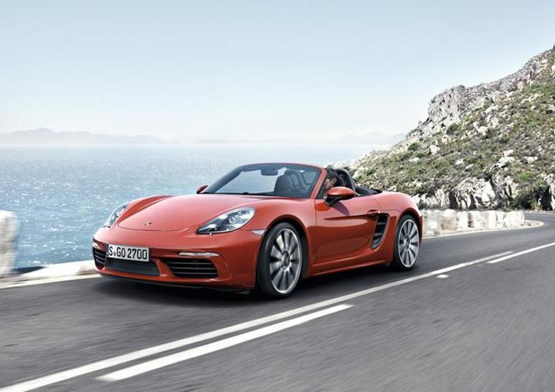 718 Boxster basına tanıtıldı