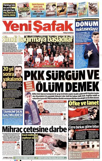 3 Şubat gazete manşetleri