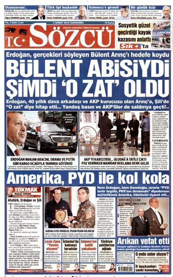 3 Şubat gazete manşetleri