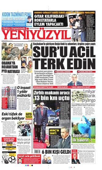 3 Şubat gazete manşetleri