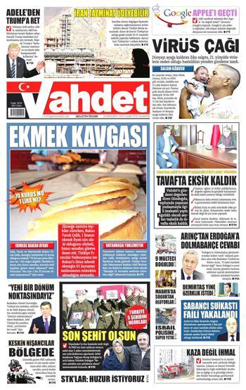 3 Şubat gazete manşetleri