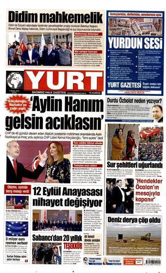 5 Şubat gazete manşetleri