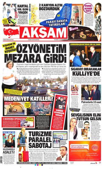 Gazete manşetleri (08.02.2016)