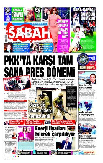 Gazete manşetleri (08.02.2016)