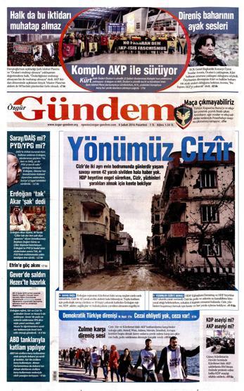 Gazete manşetleri (08.02.2016)