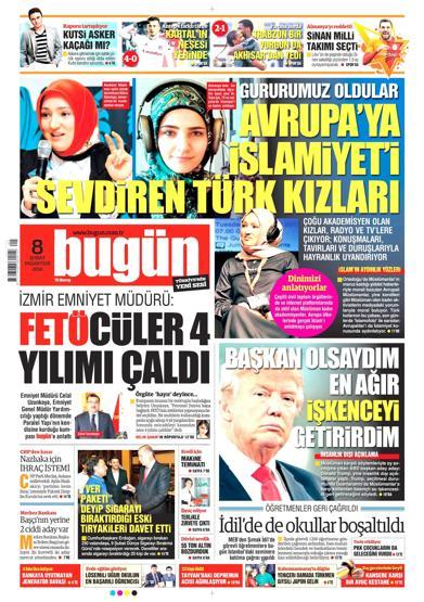 Gazete manşetleri (08.02.2016)