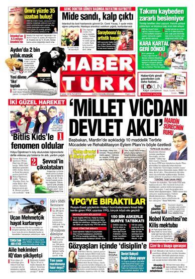Gazete manşetleri (08.02.2016)