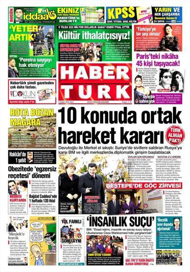 Günün gazete manşetleri (09.02.2016)