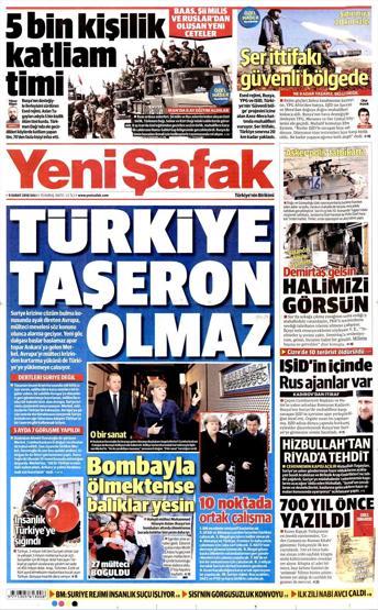 Günün gazete manşetleri (09.02.2016)